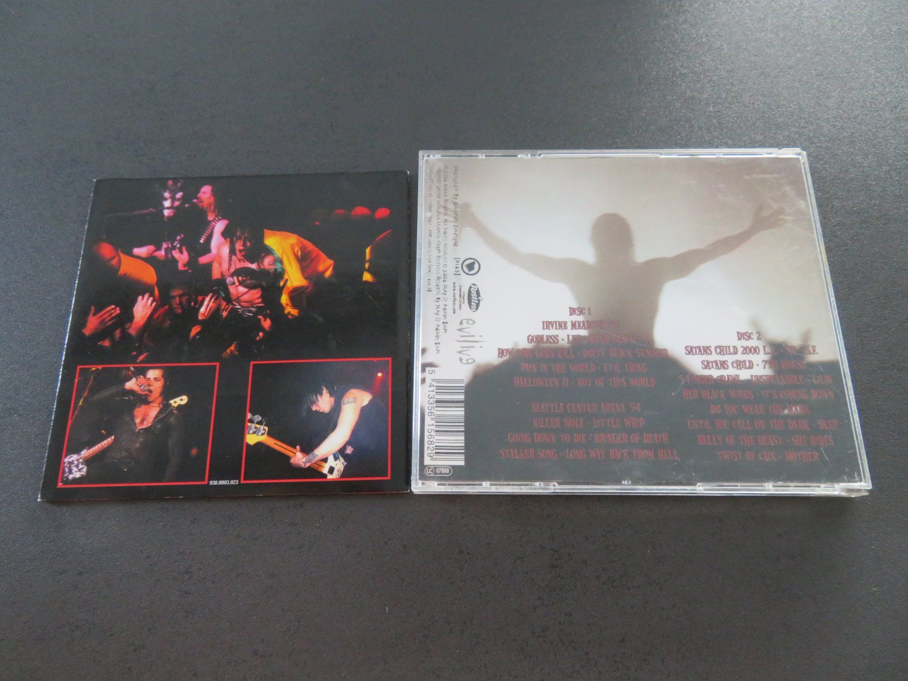 DANZIG Live on the Black hand Side 2CD 2001 Gothic Metal RAR (Gebraucht ...