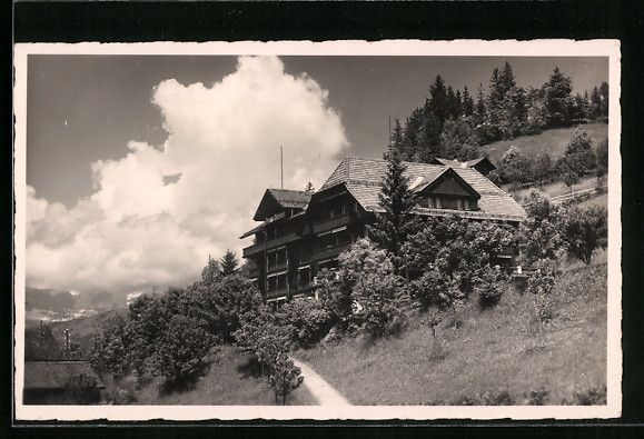 Ansichtskarten: AK Gstaad, Hotel Oldenhorn – Gebraucht aus Berlin von bartko-reher