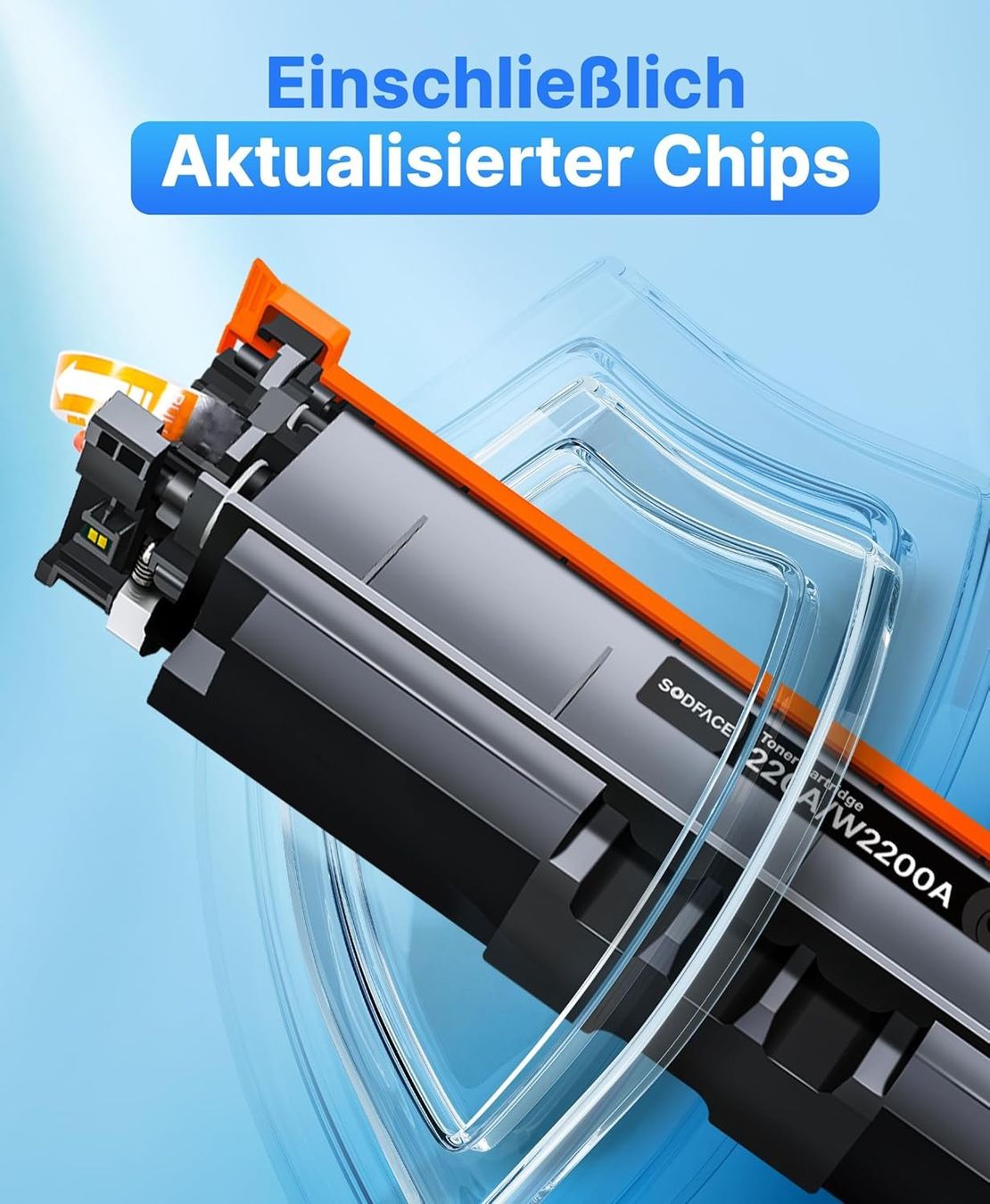 Hewlett Packard Cartucce per stampanti & toner: HP 220A Toner Set kompatibel CMYK mit Chip – Nuovo e nell'imballaggio originale da Suhr venduto da SchnapperCH 4