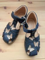 Friboo Sandalen Grösse 30 dunkelblau mit Schmetterlingen