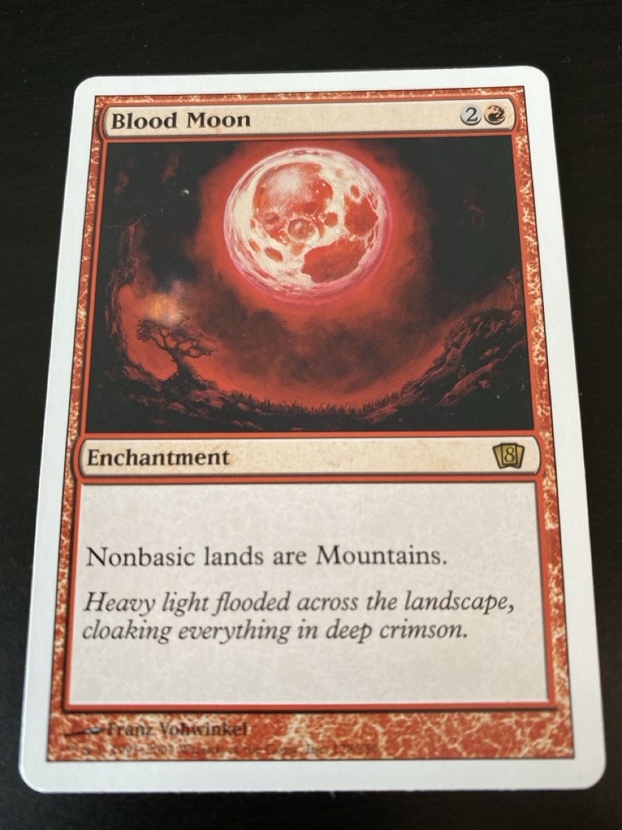 Magic The Gathering Sammelbilder & Trading cards: Blood Moon – Gebraucht aus Oberglatt ZH von Finlandia1