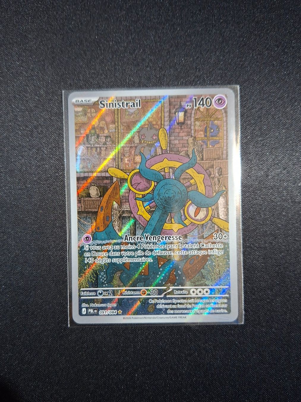 Pokémon Carte collezionabili: Pokémon Sinistrail AR 091/084 - FR – Nuovo (secondo la descrizione) da Valeyres-sous-Rances venduto da gegg