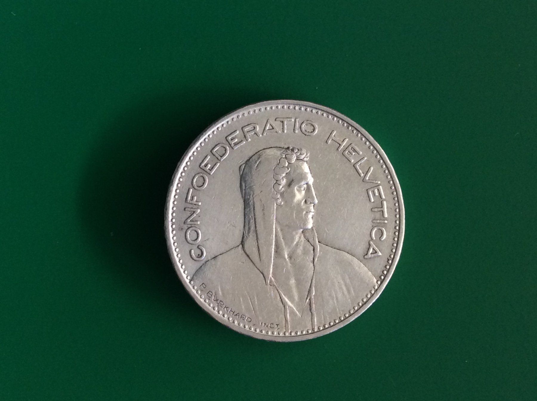 Tutti le monete: 5 francs  1937 Jolie – Usato da Genève venduto da pie_fh2d 1