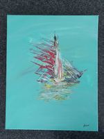 Original Gemälde 50*40cm, Acryl "Ohne Worte"