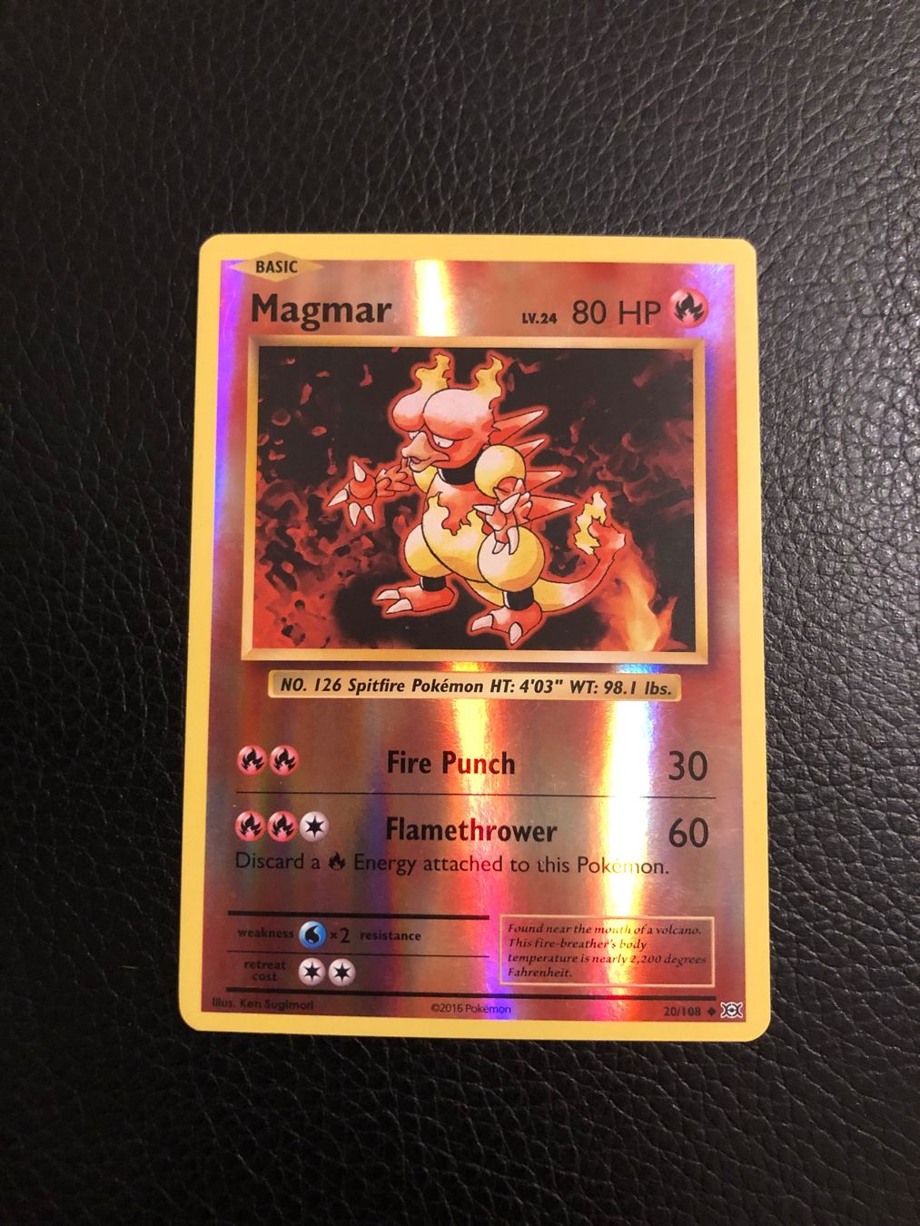 Pokémon Carte collezionabili: Evolutions Magmar reverse 20/108 NM Ab 1 – Usato da Paradiso venduto da Pkmn10