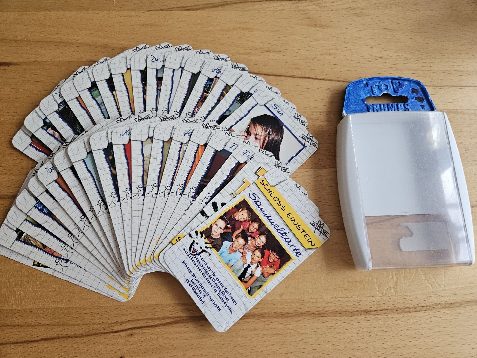 Giochi: Schloss Einstein Top Trumps Kartenspiel mit Box  – Usato da Winterthur venduto da melac