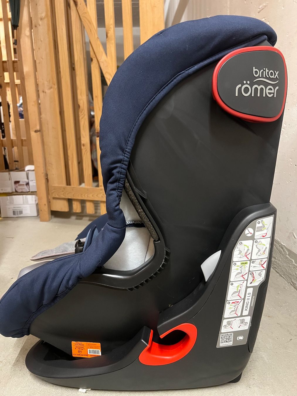 Britax Römer Sièges auto: Britax Römer King II LS Moonlight Blue – D'occasion à Thalwil par JoelZurich 3