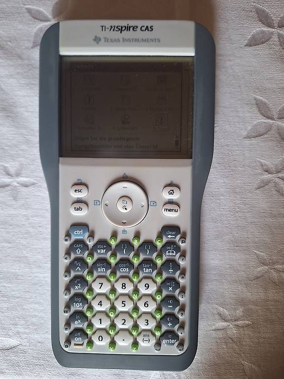Texas Instruments Calcolatrici tascabili: Taschenrechner TI-nspire CAS – Usato da Engelburg venduto da ellehcim25