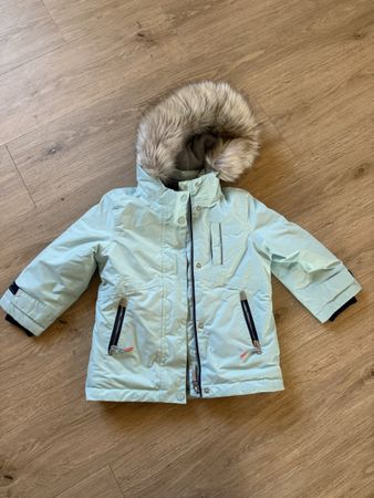 Winterjacke Raintex hellblau Grösse 98 guter Zustand