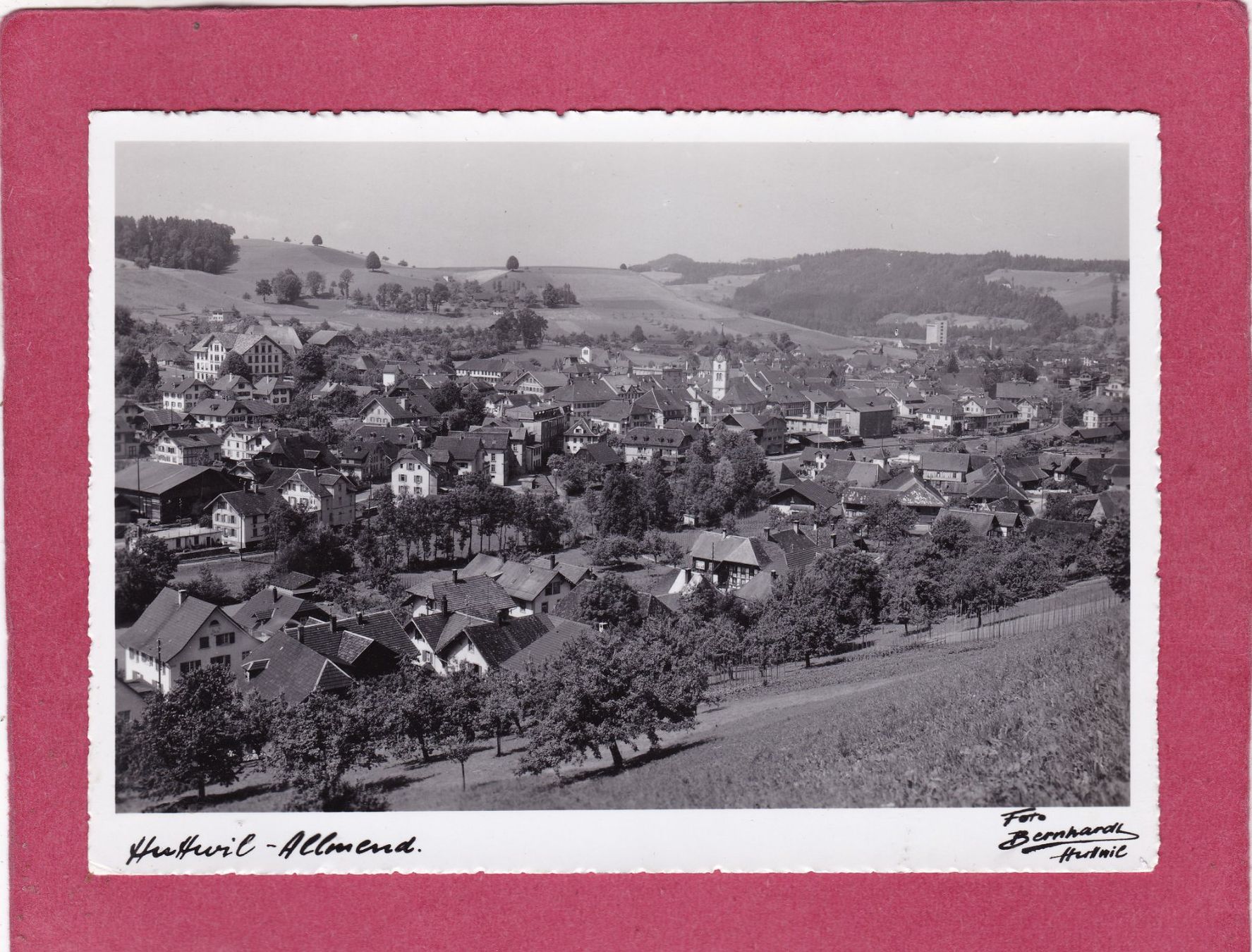 Cartes postales: Huttwil Allmend  1953 – D'occasion à Herisau par Lisegrat2008