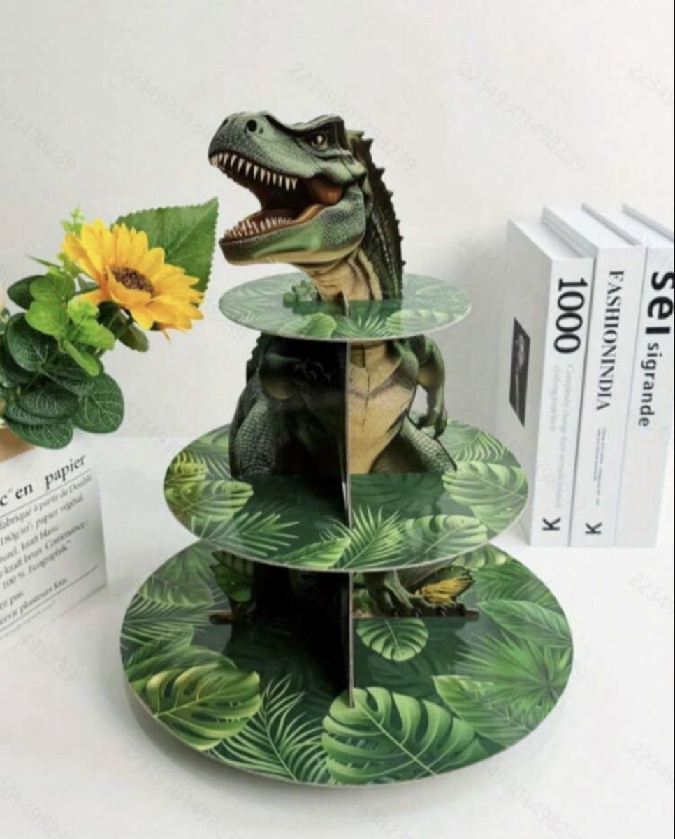 Tutte le decorazioni: Dinosaurier Party-Deko – Nuovo (secondo la descrizione) da Büron venduto da Flor2009 4