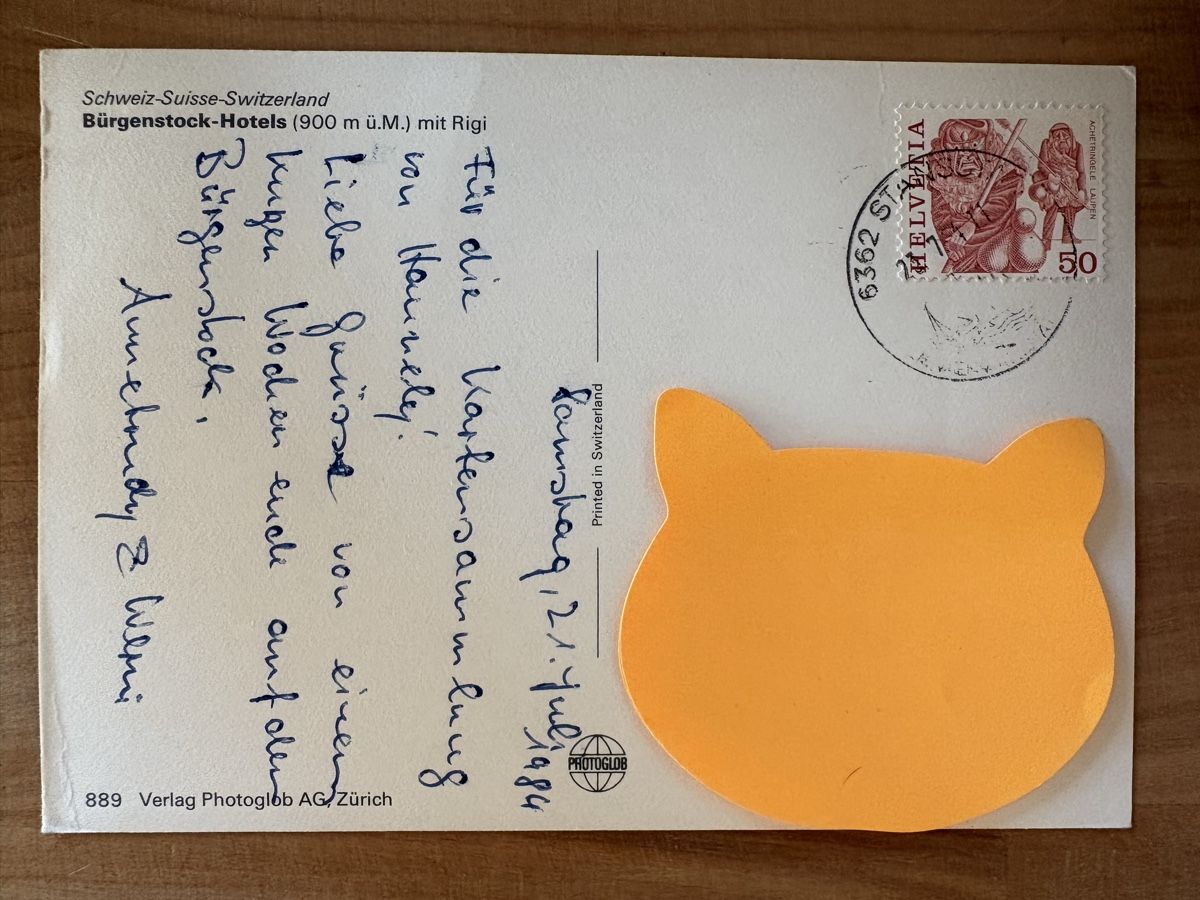 Cartoline postali: AK von Bürgenstock – Usato da Rümlang venduto da Kartenpost1 1