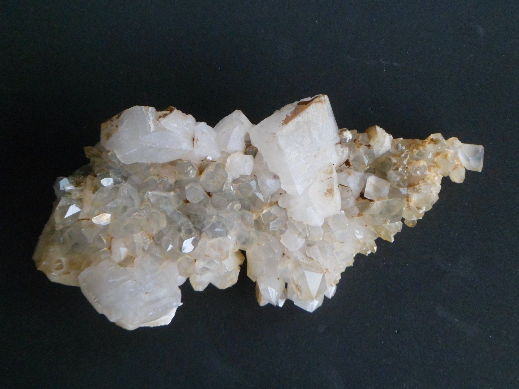 Minerali & Pietre curative: Bergkristallstufe Schweiz – Usato da Affoltern am Albis venduto da Fossil60 6