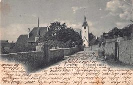 SOUVENIR de AUVERNIER - ancienne route 1903