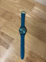 Swatch Uhr blau gebraucht