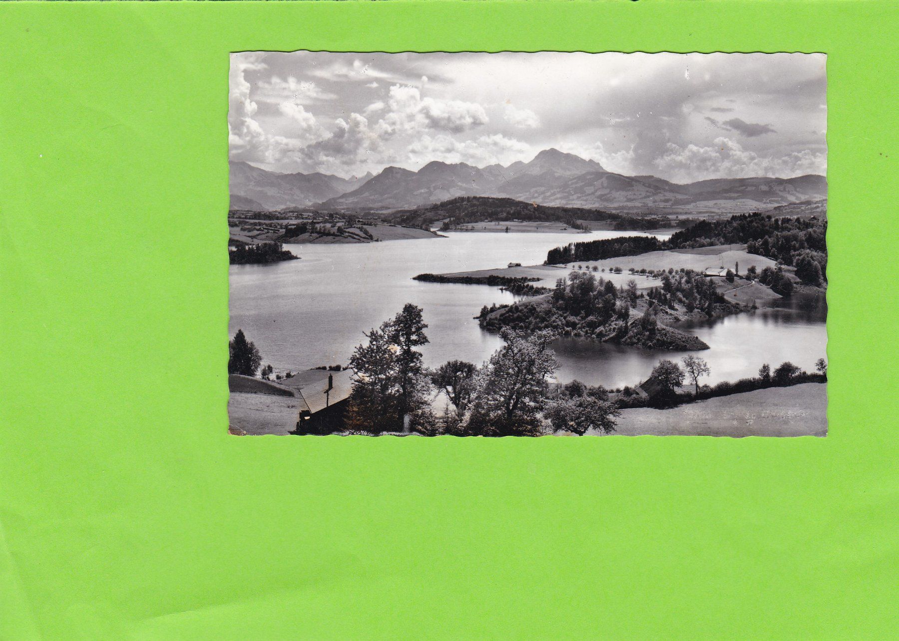 Cartes postales: Lac de Gruyère – D'occasion à St. Peterzell par neckertal