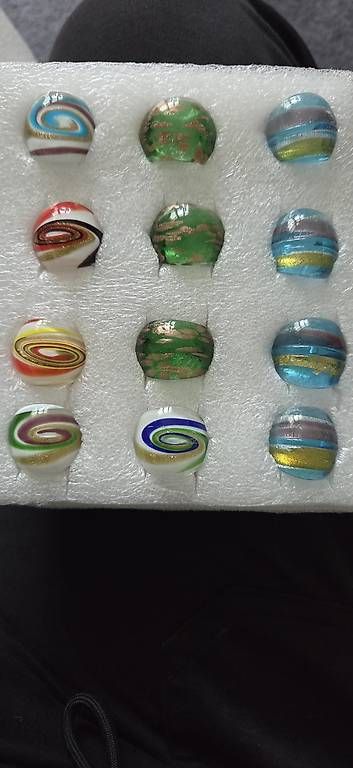 Ringe: Handgemachte Glasringe – Neu und originalverpackt aus Romanshorn von Blacky20 1