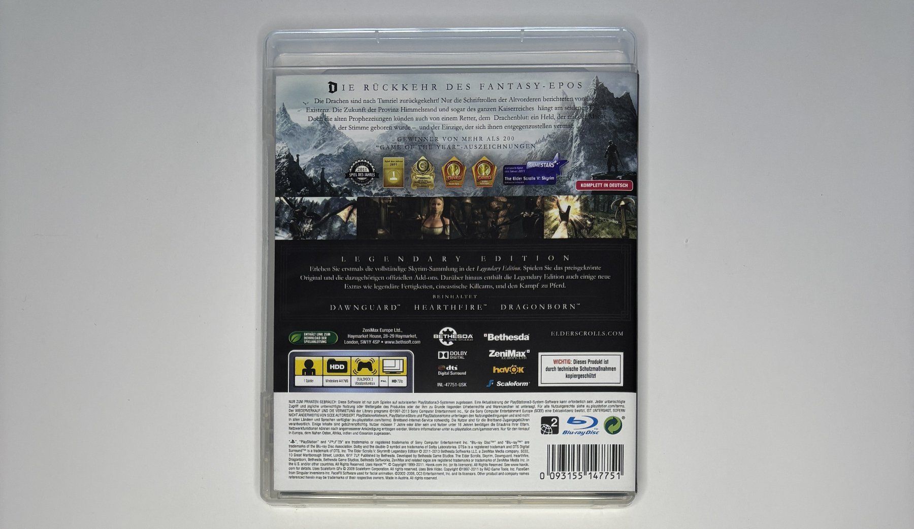 Spiele: PS3 - The Elder Scrolls V: Skyrim – Gebraucht aus Allschwil von Bullach 4