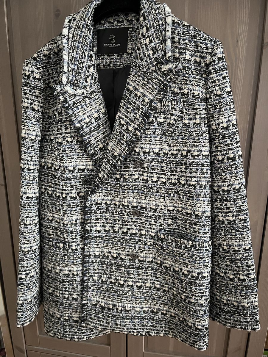 Giacche: Blazer tweed Bruuns Bazaar neuf - taille 40 – Nuovo (secondo la descrizione) da Lausanne venduto da Cupcake.vanille 7