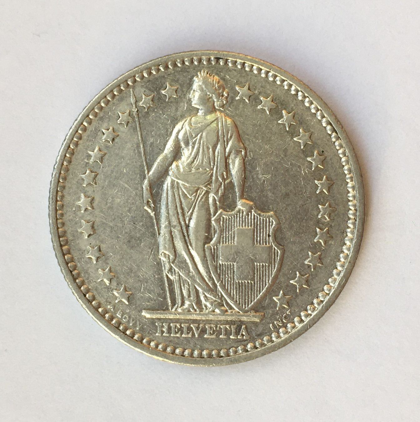 Tutti le monete: 1912 2 Franken vz+ – Usato da Kirchberg SG venduto da Zenhad69 1