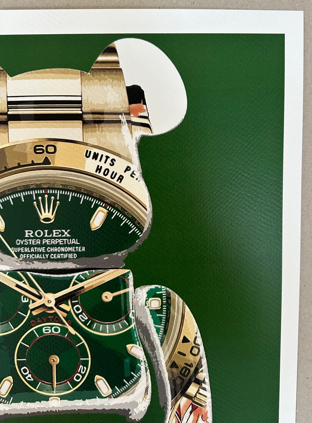 Grafica & Litografie: Death: Rolex Bearbrick , signiert – Nuovo (secondo la descrizione) da Meilen venduto da Smgdesign 4