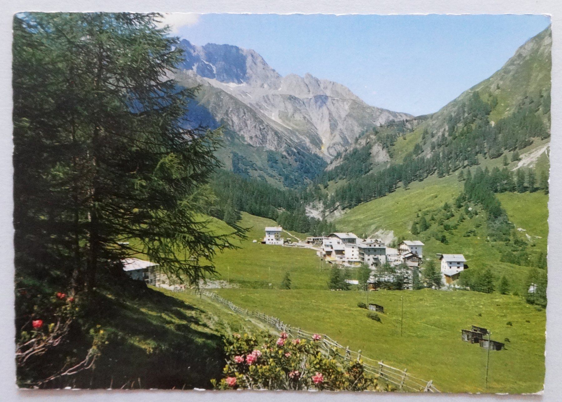 Cartoline postali: Samnaun 1850 m gegen Zeblesjoch – Usato da Fétigny venduto da Billy2miny