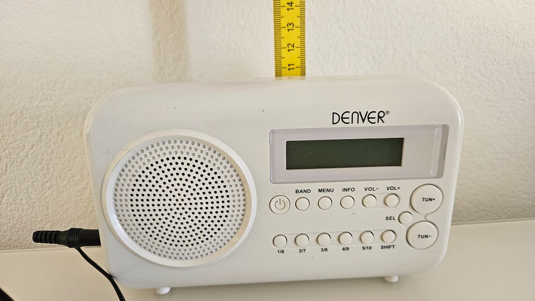 Radio: Radio DAB 32 White Denver – Usato da Melano venduto da H-Sara 1