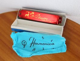 Vintage BLESSING Mundharmonika,