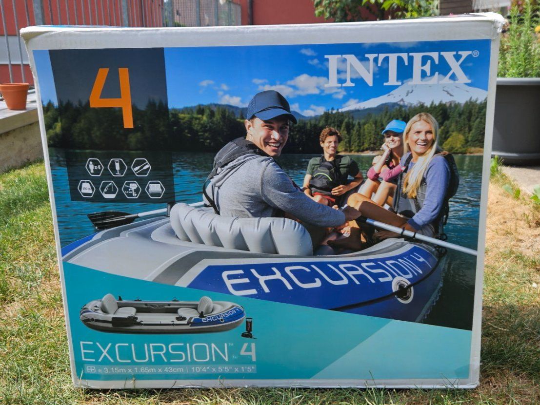 Boote: Schlauchboot, Intex Excursion 4 – Gebraucht aus Wettswil von zizo_10 4