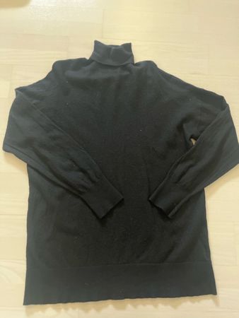 Massimo Dutti black Woolmix sweater Gr L