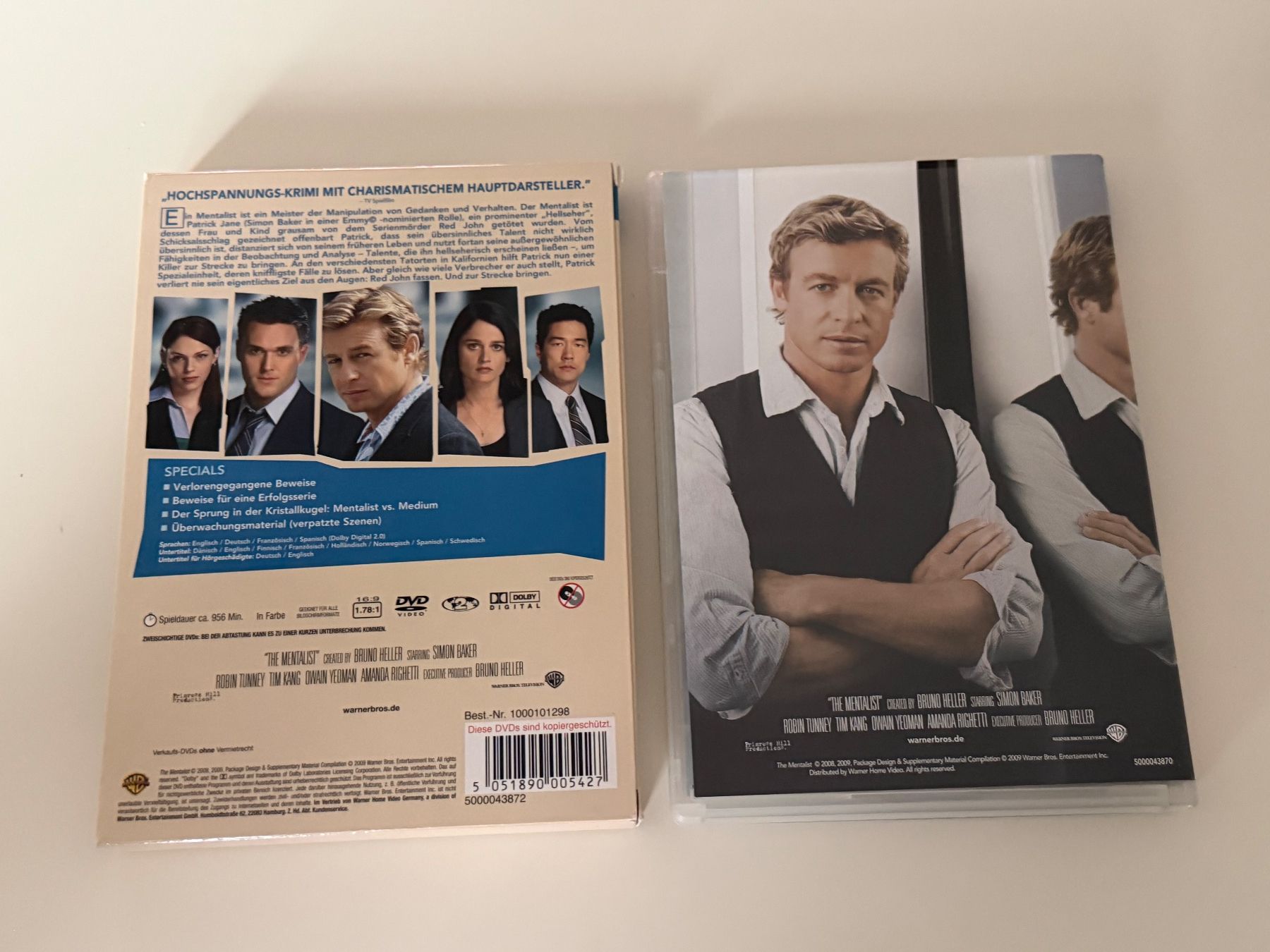 Alle DVDs: The Mentalist Staffel 1 DVD Box Set – Gebraucht aus Altstätten SG von sheamus 1