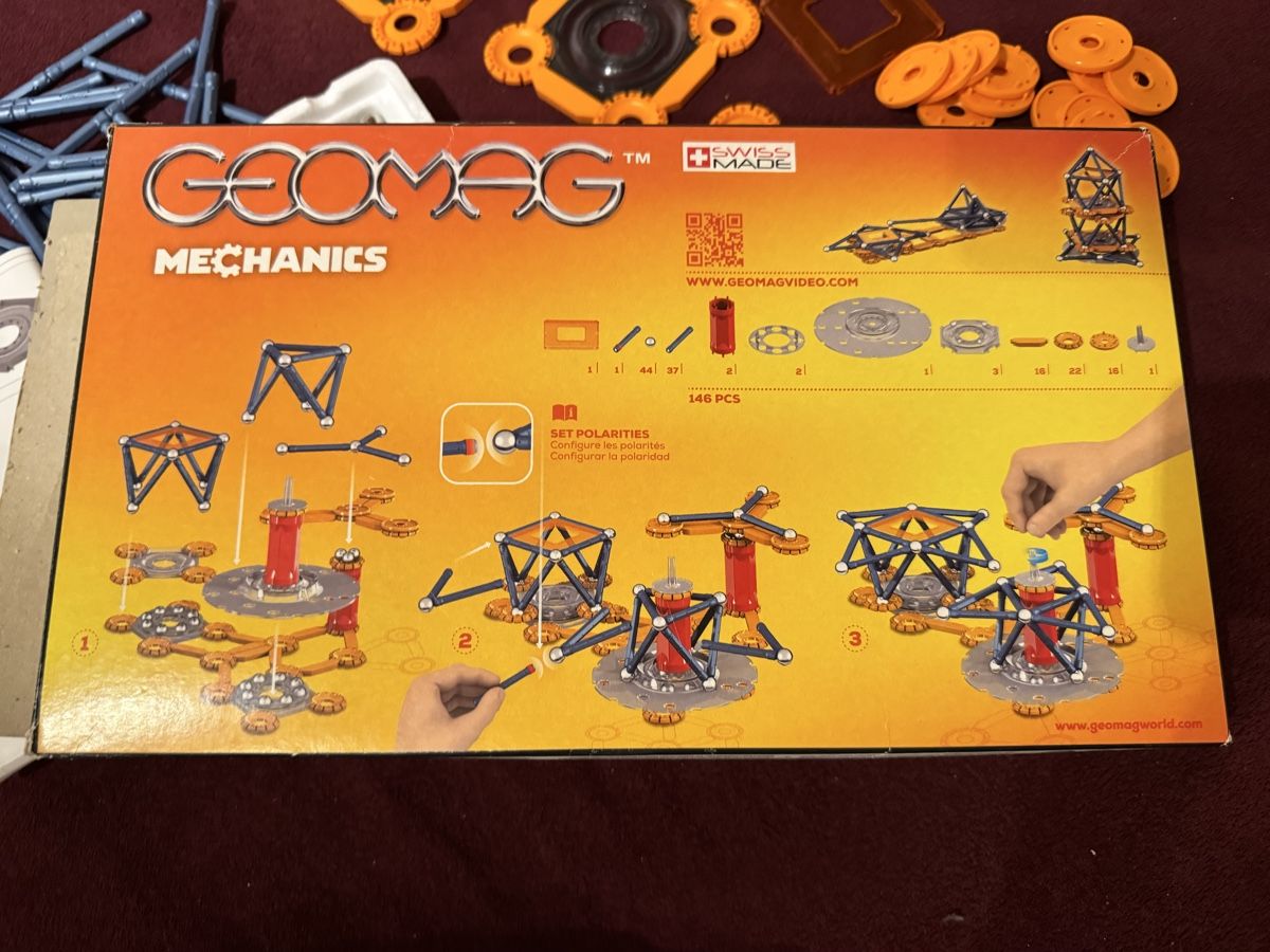 Geomag Kit di costruzioni: Geomag Mechanics Magnetic Motion – Nuovo (secondo la descrizione) da Fräschels venduto da arn_9gjp 1