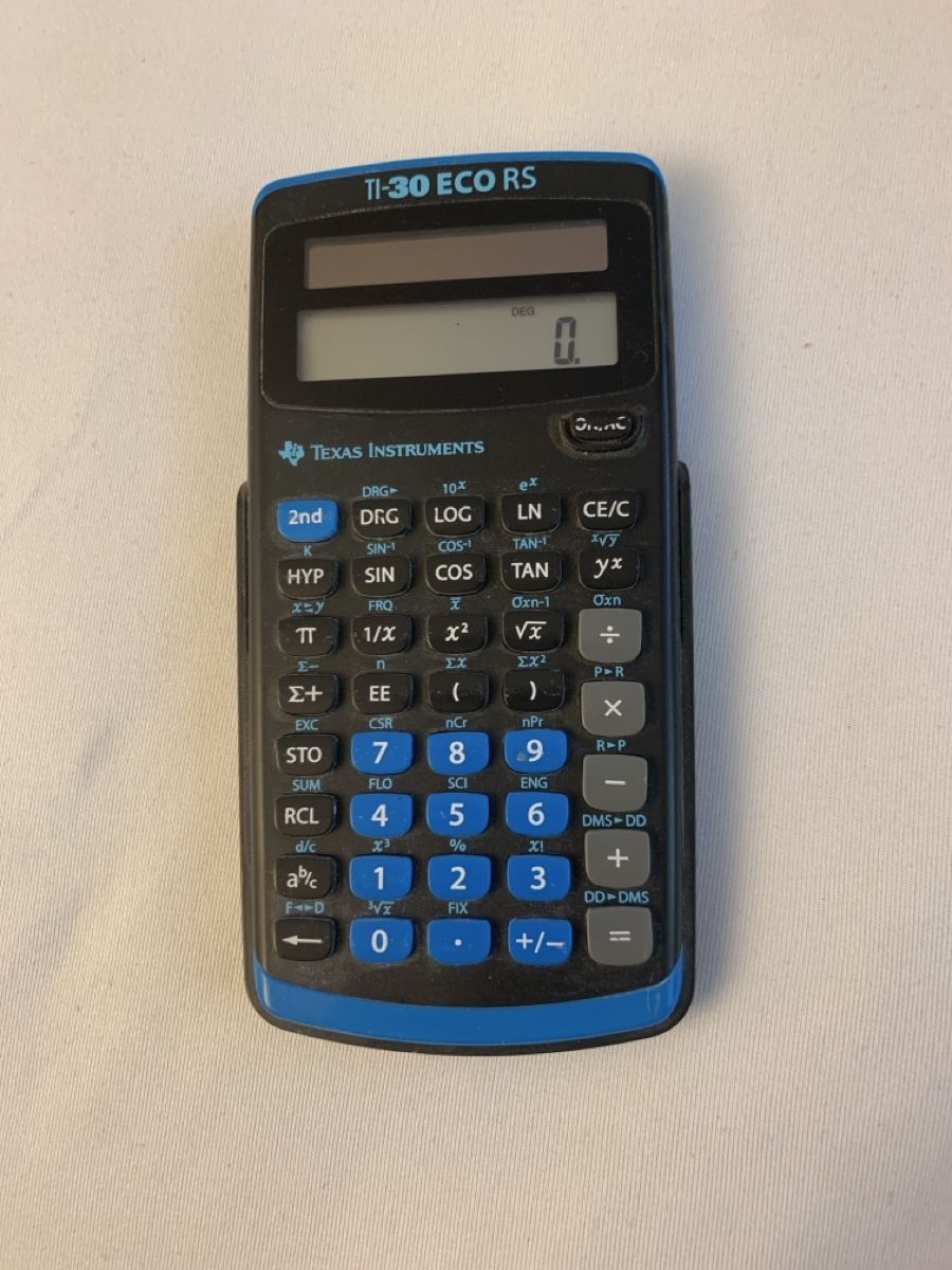 Texas Instruments Calcolatrici tascabili: Taschenrechner TI-30 Eco RS – Usato da Oberwil BL venduto da tim_ljn5