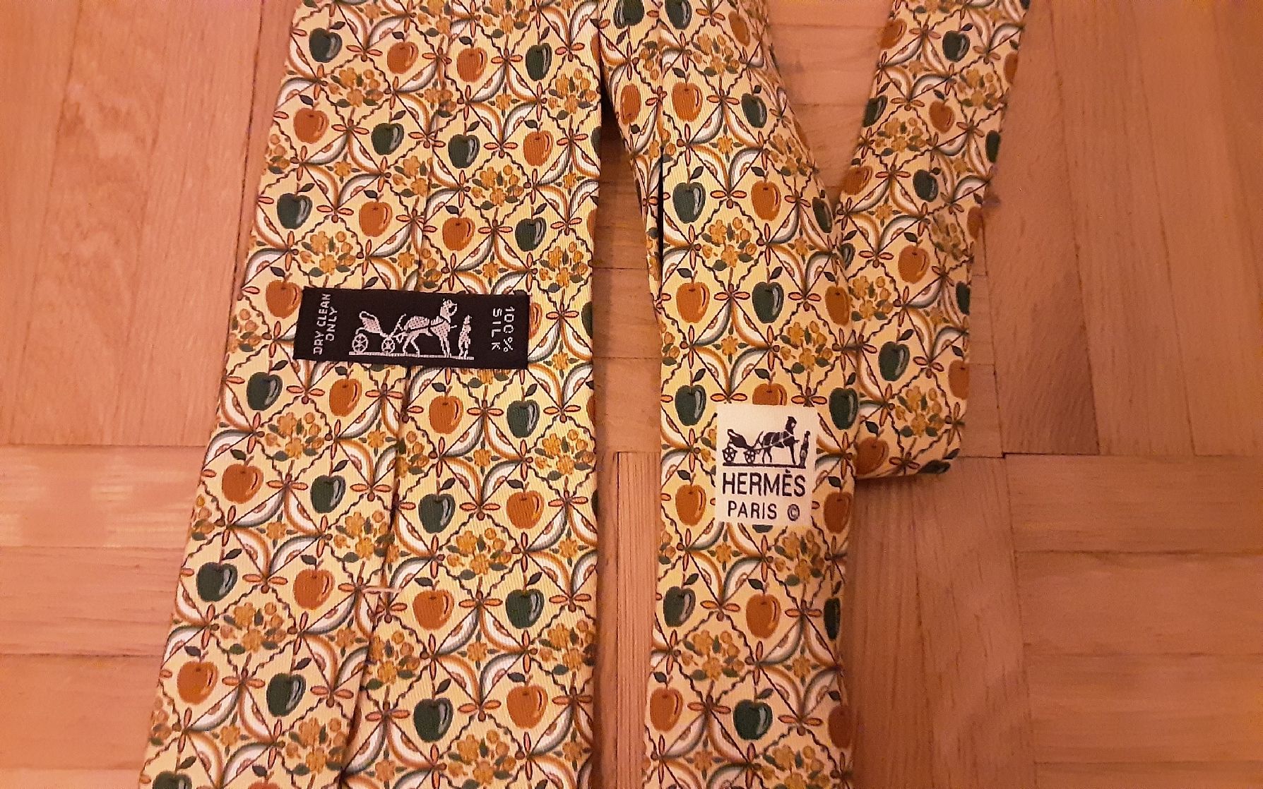 Hermès Cravatte: Hermes cravate soie, comme neuve – Nuovo (secondo la descrizione) da Neuchâtel venduto da Virgule50 3