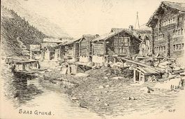 Saas Grund  VS       ca. 1900