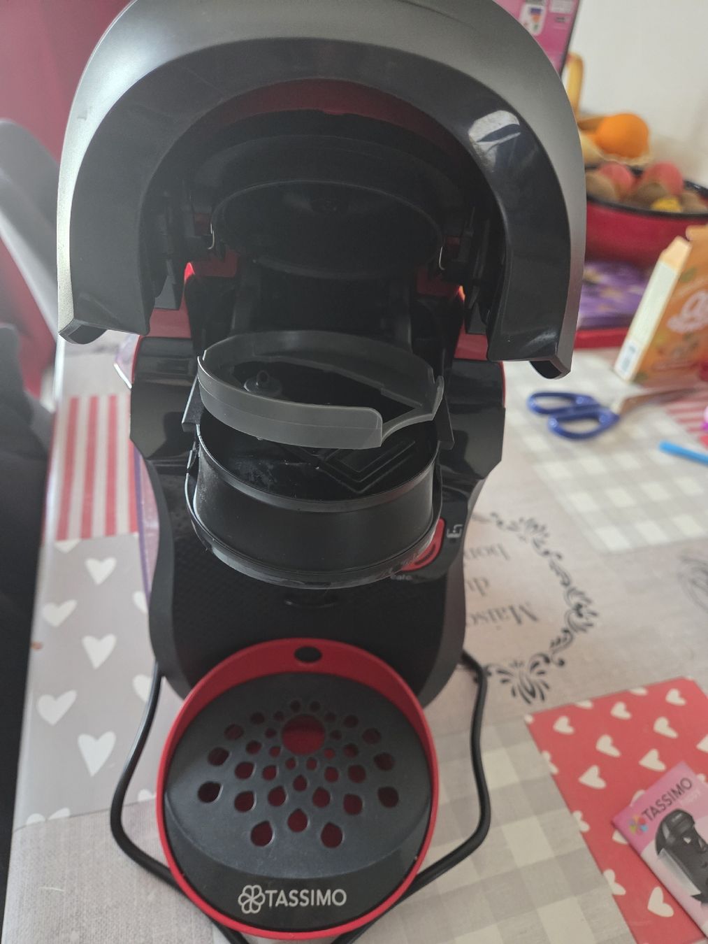 Macchine per caffè & Macchine per espresso: Machine à café Bosch Tassimo TAS1002 Rouge/Noir – Usato da Riddes venduto da mim_qs5p 3