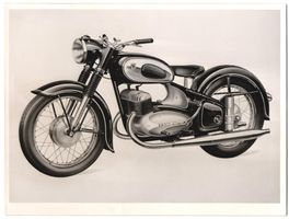 Fotografie Motorrad DKW, Krad, Motorcycl