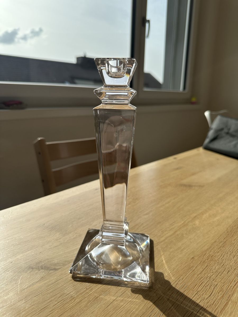 Kerzenständer: Kerzenhalter aus Glas – Gebraucht aus Herrliberg von Eule13 3