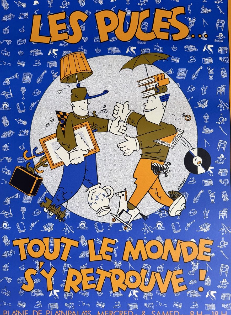 Poster & Bilder: Affiche EXEM 1990, édition signée  – Gebraucht aus Choulex von collectart 7