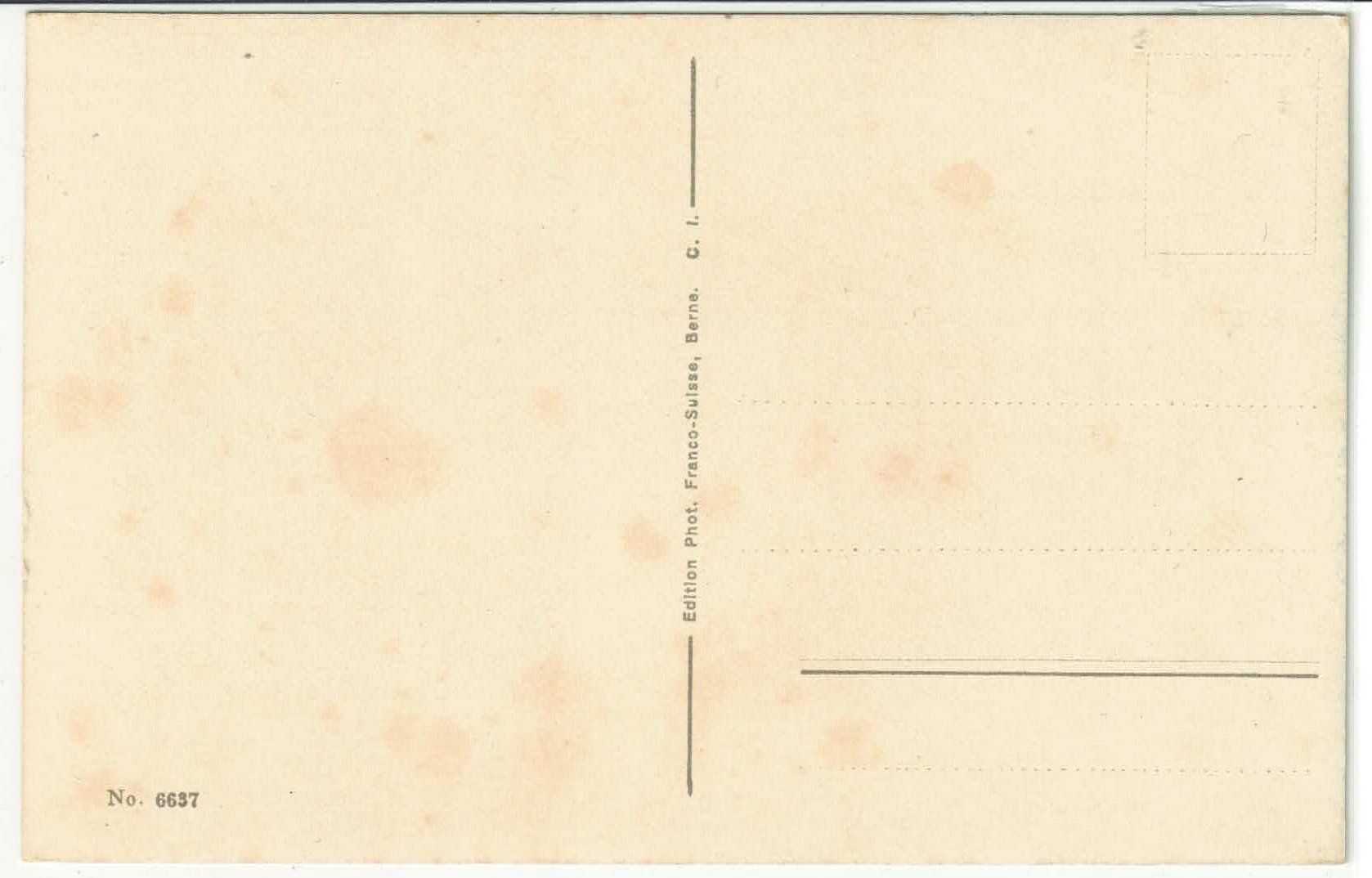 Ansichtskarten: St. Gallen - Broderbrunnen - Litho – Gebraucht aus Ettingen von Kartenplanet 1