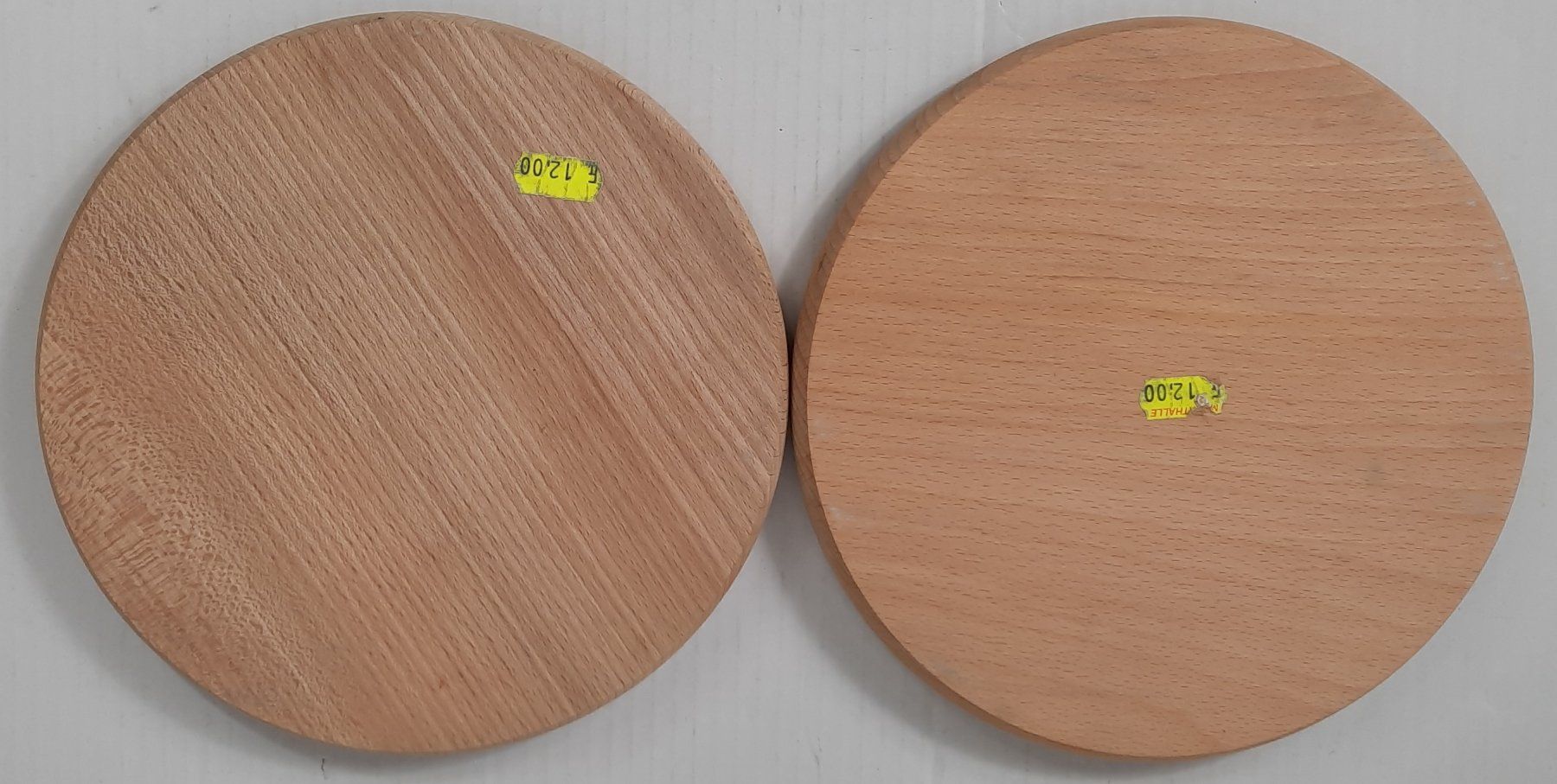 Servierplatten: 2x Runde Tischplatte Aus Holz – Neu und originalverpackt aus Seuzach von VT-Collections2