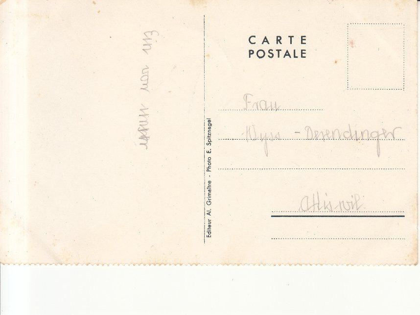 Cartoline postali: Gruyère ca. 1930 – Usato da Bürglen TG venduto da StampGraf 1