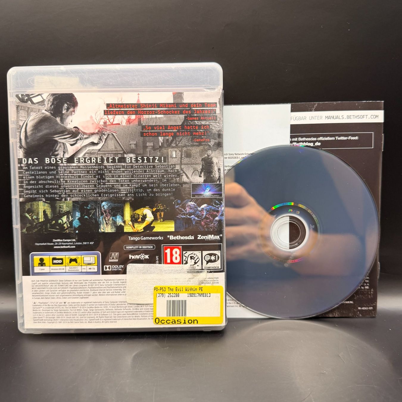 Sony Jeux: Playstation 3 The Evil Within – D'occasion à Düdingen par Nerdworld 1