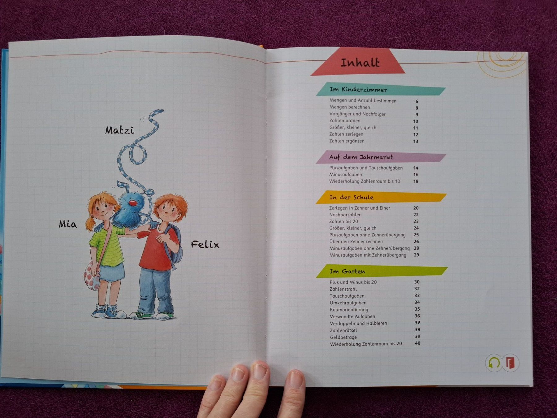 Libri: tiptoi Buch - Mathe 1. Klasse - Neue Version – Usato da Müllheim Dorf venduto da Seeeule01 2