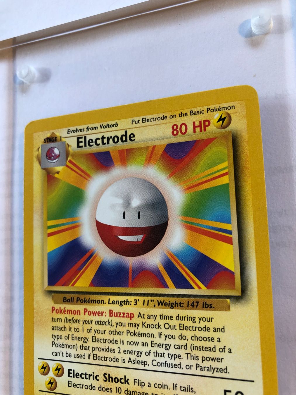 Cartes à collectionner: Electrode (rare) Base set - NM - ab 1.- – D'occasion à Giubiasco par dan_pr8b 3