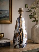 Gerold Tettau Designer Tischlampe 70er Jahre – handgefertigt