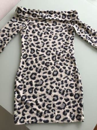 SEXY Kleid Muster: LEO Grösse S-M