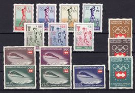 R1433  /  PARAGUAY J.O. 1960 / 1964 neufs XX