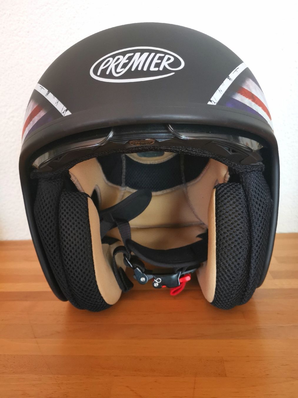 Caschi & visiere:  Premier Helm Vintage Flag UK – Usato da Luzern venduto da muelan01 2
