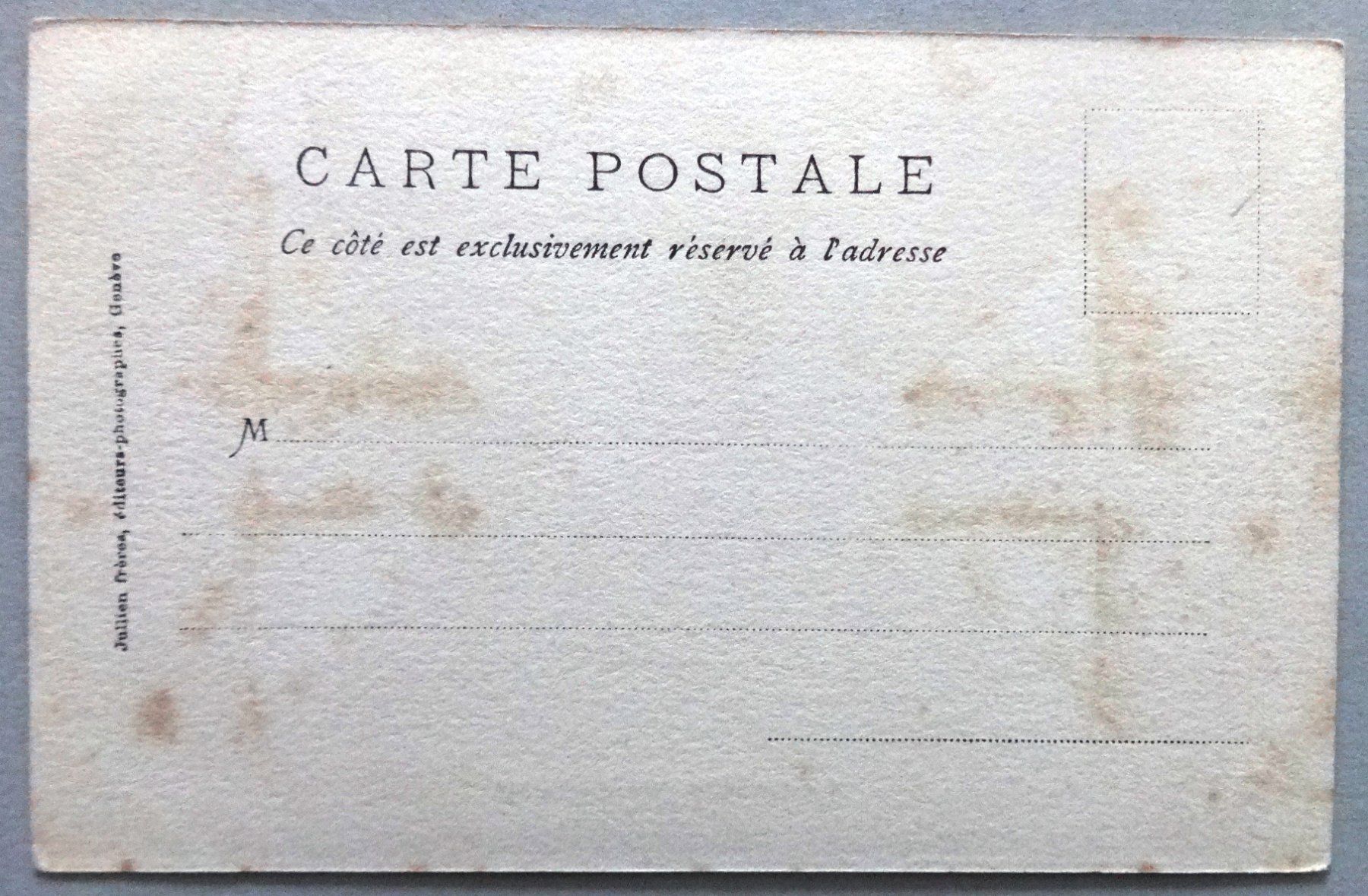 Cartoline postali: A travers le pâturage – Difettoso da Fétigny venduto da Billy2miny 1
